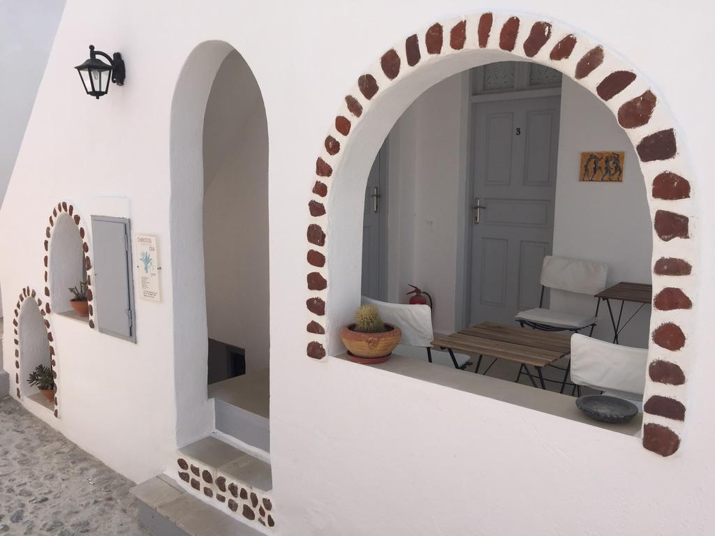 Christos Apartments Oia Exterior foto